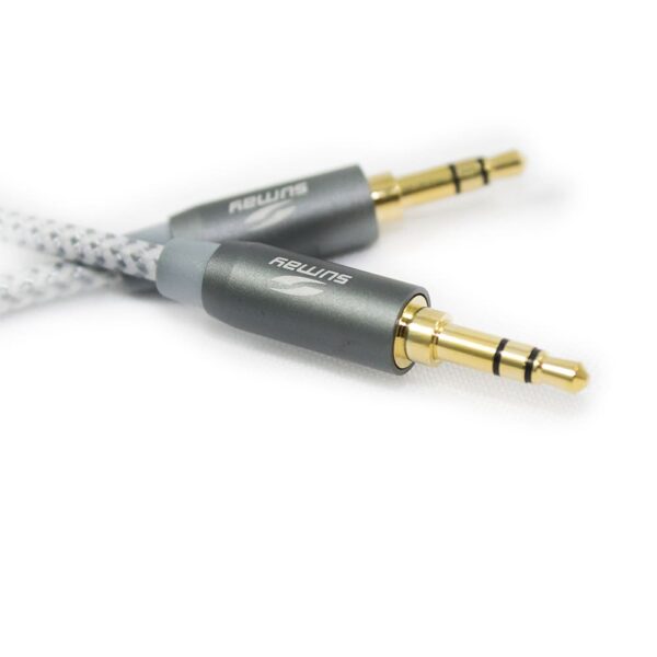 Cabo P2 Premium 1,8M Cinza Espacial - Imagem 4