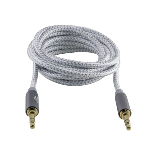 Cabo P2 Premium 1,8M Cinza Espacial - Imagem 3