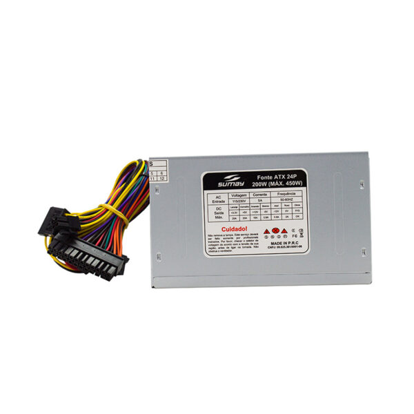 Fonte de Alimentação ATX 24P 200W - Imagem 4